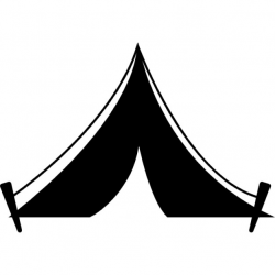 Tent Silhouette Clipart