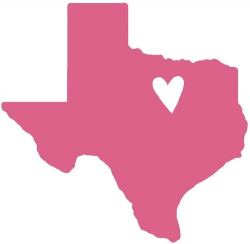 Nappy Shoppe Sticker - Mini Texas Heart