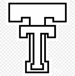 texas tech red raiders logo black and white - texas tech ...