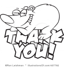 Thank You Clip Art Black And White | Clipart Panda - Free Clipart Images