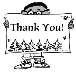 80+ Thank You Clipart Black And White | ClipartLook