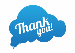 Thank-you - Thank You Transparent Blue Free PNG Images & Clipart ...