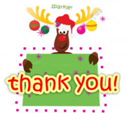 87+ Christmas Thank You Clipart | ClipartLook