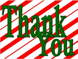 CHRISTMAS, THANK YOU CLIP ART | CLIP ART - CHRISTMAS 1 - CLIPART ...