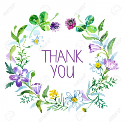 Flower clip art thank you - 15 clip arts for free download on EEN