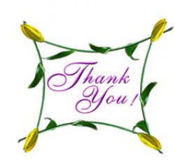 A Thank You Animated