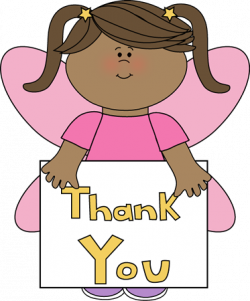 thank you clip art | Thank You Fairy - little girl fairy holding a ...