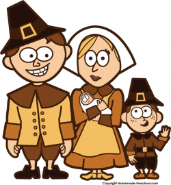 Thanksgiving clip art family - 15 clip arts for free download on EEN