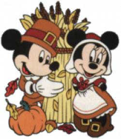 67+ Mickey Mouse Thanksgiving Clipart | ClipartLook