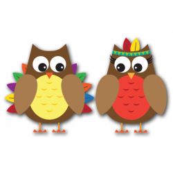 Thanksgiving Owls Clip Art SVG | DesignAbility | Owl Obsession | Owl ...