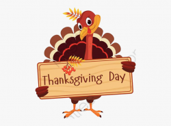 Thanksgiving Turkey Holding Information Card, Turkey ...