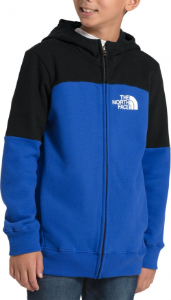 The North Face Boys\' Metro Logo Full Zip Hoodie