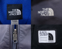 Old clothes fleece jacket North Face THE NORTH FACE logo blue blue used  outer jacket blouson