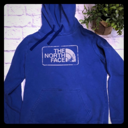 The North Face Blue Original Logo Hoodie