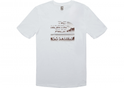 Supreme The North Face Metallic Logo T-Shirt White