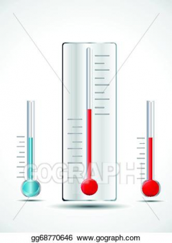 Vector Stock - Thermometer. Clipart Illustration gg68770646 ...