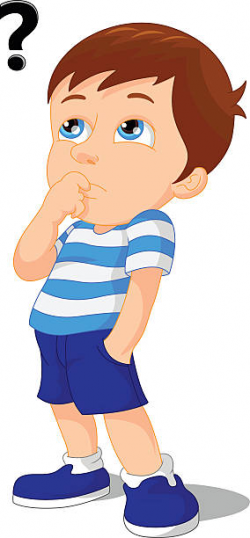 Boy clipart thinking - Clip Art Library