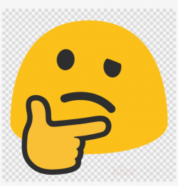 Thinking Emoji Png Transparent Clipart Emoji Thought ...