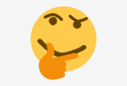Thinking Emoji Discord Emoji Png Thinking Emoji Transparent ...