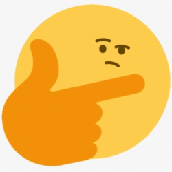 Badly Drawn Thinking Emoji , Transparent Cartoon, Free ...