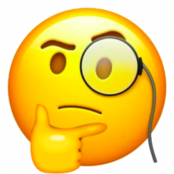 Decided to add the thinking emoji hand on the … - Thinking ...
