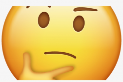 Thinking Emoji Free Download Ios Emojis Emoji Island ...