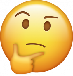 Thinking Emoji [Free Download IOS Emojis]