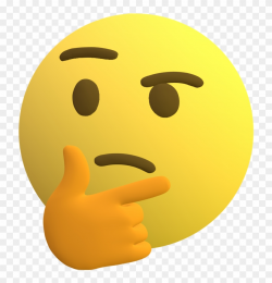 Transparent Thinking Emoji - Discord Thinking Emoji, HD Png ...