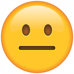 Neutral Face Emoji