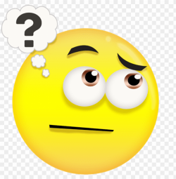 free thinking emoji - emoji PNG image with transparent ...