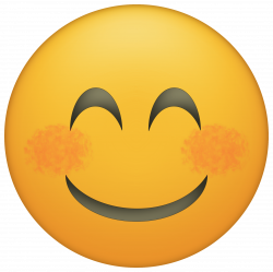 Emoji Smiley Face Emoticon Computer Icons - blushing emoji ...