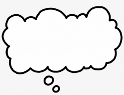 Clouds Clipart Thought Bubble - Thought Bubble Transparent ...