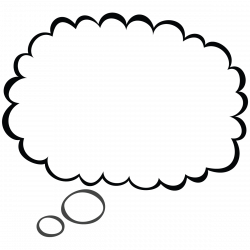 Speech balloon Thought Clip art - Thought Bubble Transparent ...