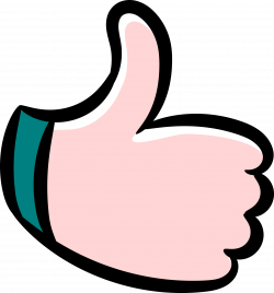 HD Cartoon Icon Symbol Thumbs Up Png Image - Thumbs Up ...