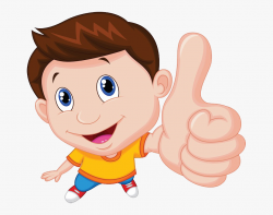 Hey Parents - Thumbs Up Boy Cartoon #2194489 - Free Cliparts ...