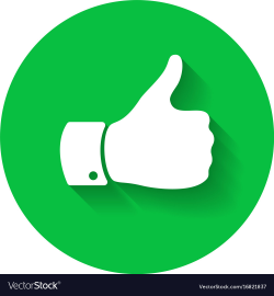 Green thumbs up icon clipart images gallery for free ...