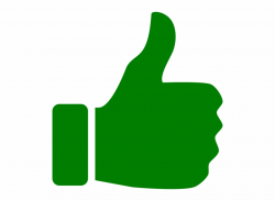Thumbs Up Thumbs Down Clip Art At Clker - Green Thumbs Up ...