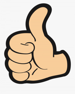 Thumb,artwork,hand - Thumbs Up Clipart Png , Free ...