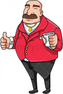 Boss Man Giving The Thumbs Up | Boss man, Cartoon, Red suit