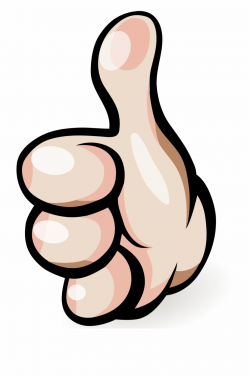 Work Clipart Thumbs Up - Cartoon Thumbs Up Transparent Free PNG ...