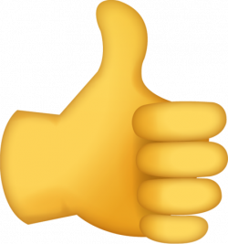 Thumbs Up Emoji [Free Download IOS Emojis]