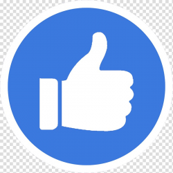 White and blue like icon, Facebook like button Computer Icons Thumb ...