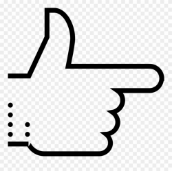 Hand Right Icon - Thumbs Up Icon Purple Clipart (#1910846) - PinClipart