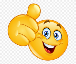 Smiley Face Thumbs Up Clipart (#1103968) - PinClipart