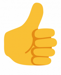 Graphic Techflourish Collections Yellow - Thumbs Up Emoji Android ...