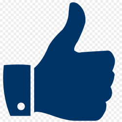 Facebook Like Button clipart - Blue, Finger, Hand ...
