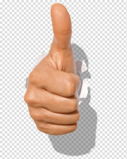 Hand The Ok Gesture, thumps up hand transparent background ...