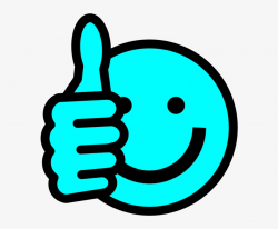 Baby Blue Thumbs Up Clip Art At Clker - Thumbs Up Free ...