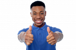 Men Pointing Thumbs Up PNG Image - PurePNG | Free ...