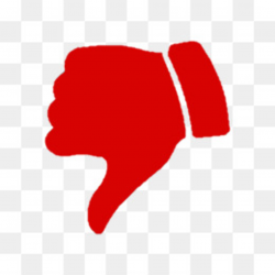 Red thumbs up 3 icon - Free red thumbs up icons